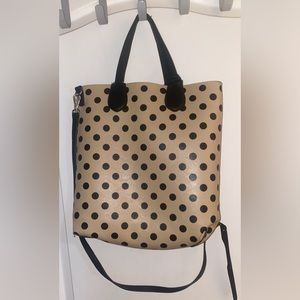 Polka Dot Bag with Wristlet
